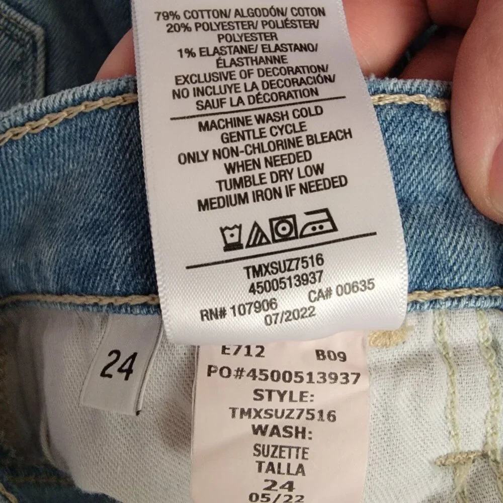 NEW Hudson Natalie Slim Jeans Womens 24 Comfort Casual Denim Retail $225 - Picture 5 of 8
